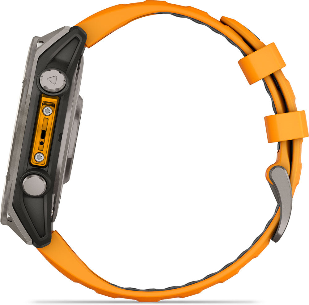 Garmin Fenix 8 Premium Multisport GPS Kol Saati Sapphire Amoled 47mm Turuncu 010-02904-11