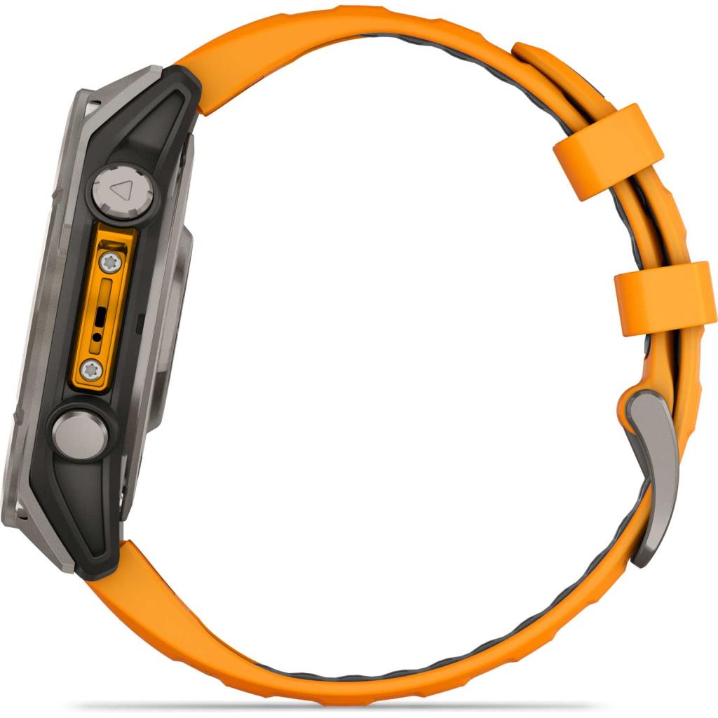 Garmin Fenix 8 Premium Multisport GPS Kol Saati Sapphire Amoled 47mm Turuncu 010-02904-11