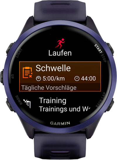 Garmin Forerunner 570 Advanced GPS Running Akıllı Saat Mor 47mm 010-02971-02
