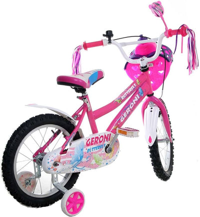 Geroni Butterfly 16 Wheel Girl's Bicycle 4-6 Years 