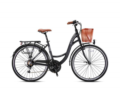 Vélo de ville Geroni Tourer 28 pouces Freins V-brake 21 vitesses Modèle 2023 Aluminium