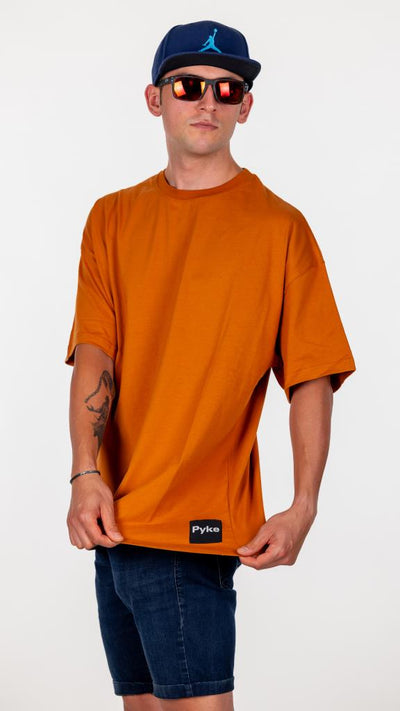 Hardal Pyke Oversize Tişört - Görsel 4