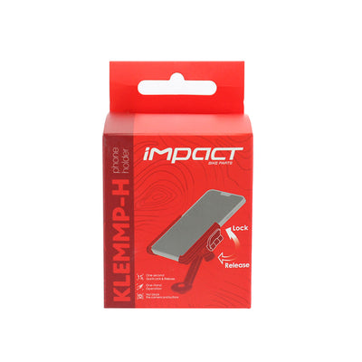 Impact Telefon Tutucağı KLEMMP-H QR Mandallı Furç Kapağı Aparatlı Plastik TLF-308 - Görsel 2