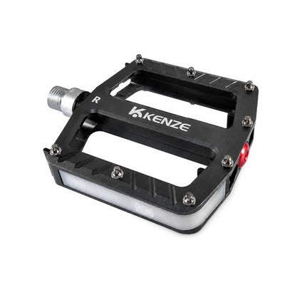 KENZE Alüminyum CNC Şarjlı Işıklı Bisiklet Pedalı Rulmanlı 18356