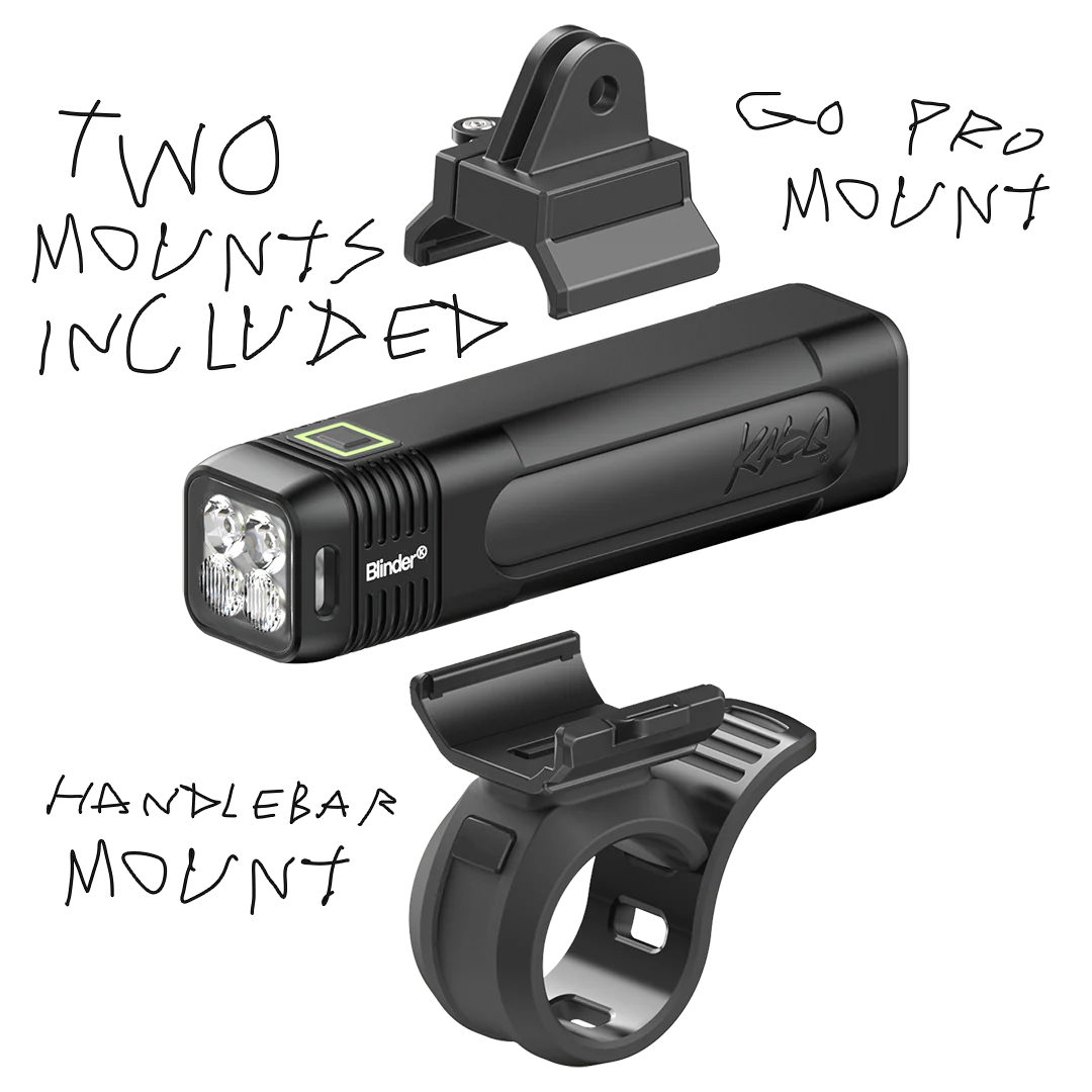 Knog Blinder 1000 & COBBER Reflex Ön Arka Usb Şarjlı Aydınlatma Seti 13461 FST-417