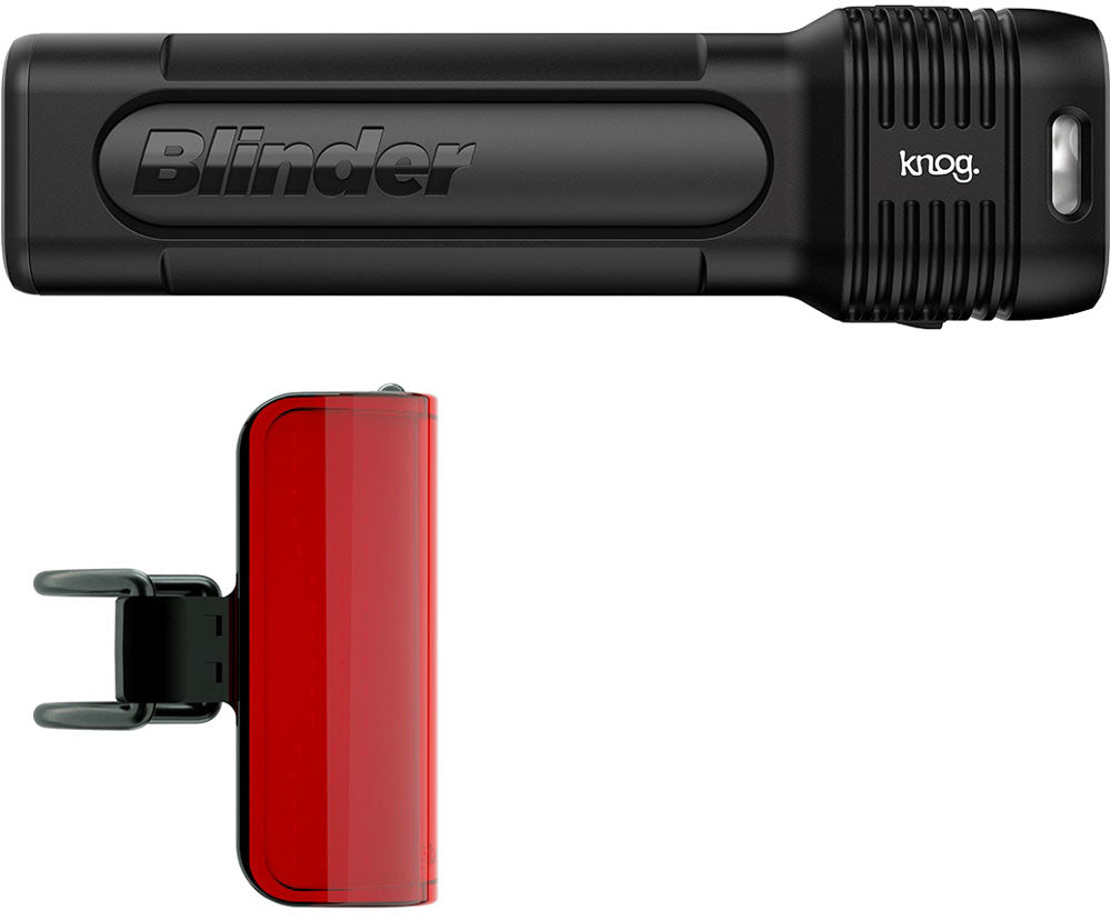 Knog Blinder 1300 & MID Cobber USB Şarjlı Ön Arka Aydınlatma Seti FST-413