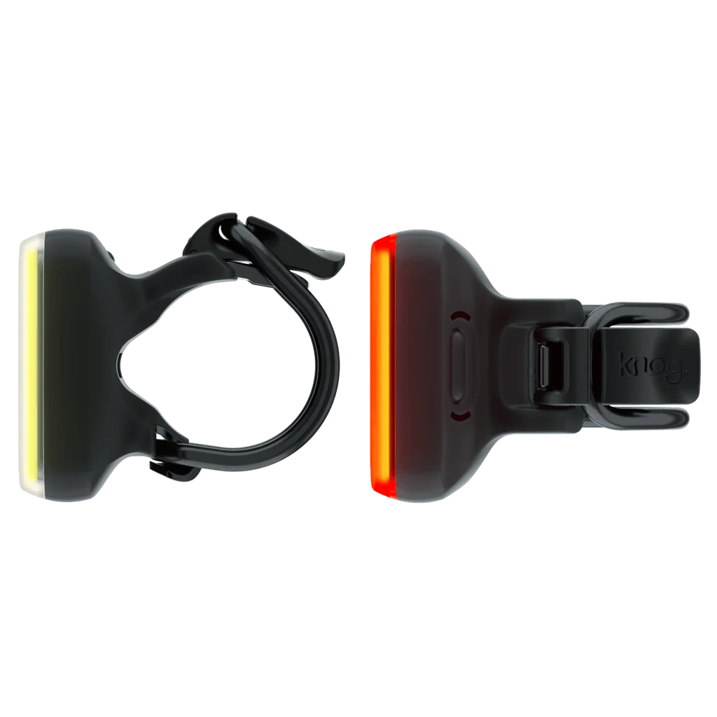 Knog Blinder Square Twinpack Usb Şarjlı Ön Arka Bisiklet Aydınlatma Seti 200 Lümen FST-415