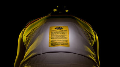 Koleksiyonluk Santini Limited Edition UCI Road World Championships Centenary Gold Bisiklet Forması - Görsel 4
