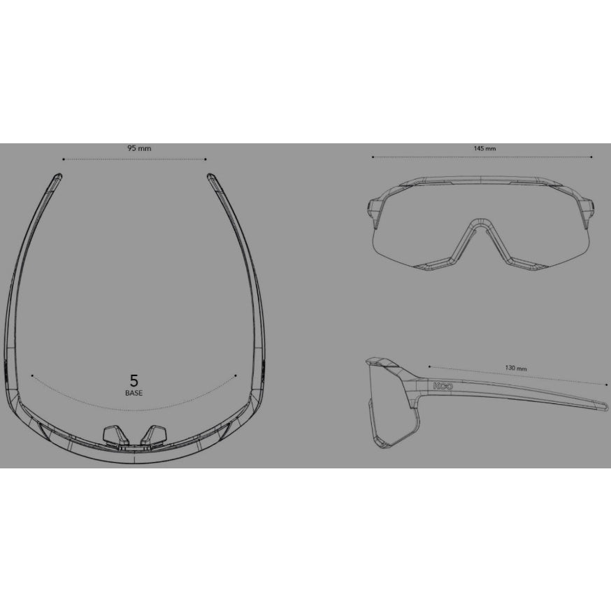 Lunettes de soleil Koo Demos Bleu - Turquoise Miroir OEY00005208