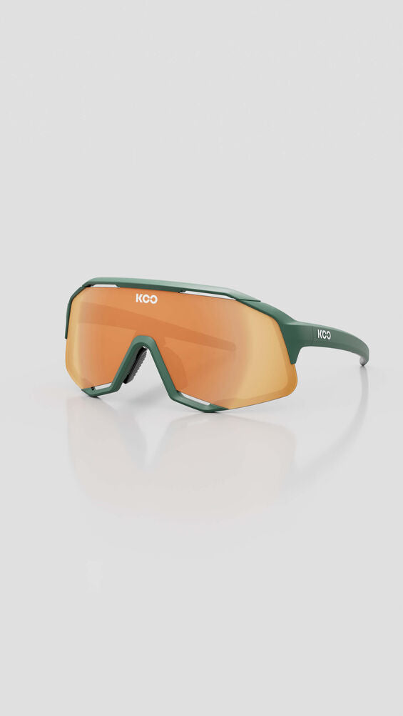 Koo Demos Matt Güneş Gözlüğü Green Matt - Orange Mirror OEY00005946