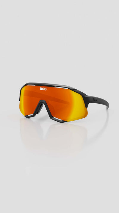 Koo Demos Matt Lunettes de Soleil Noir | Rouge OEY00005918
