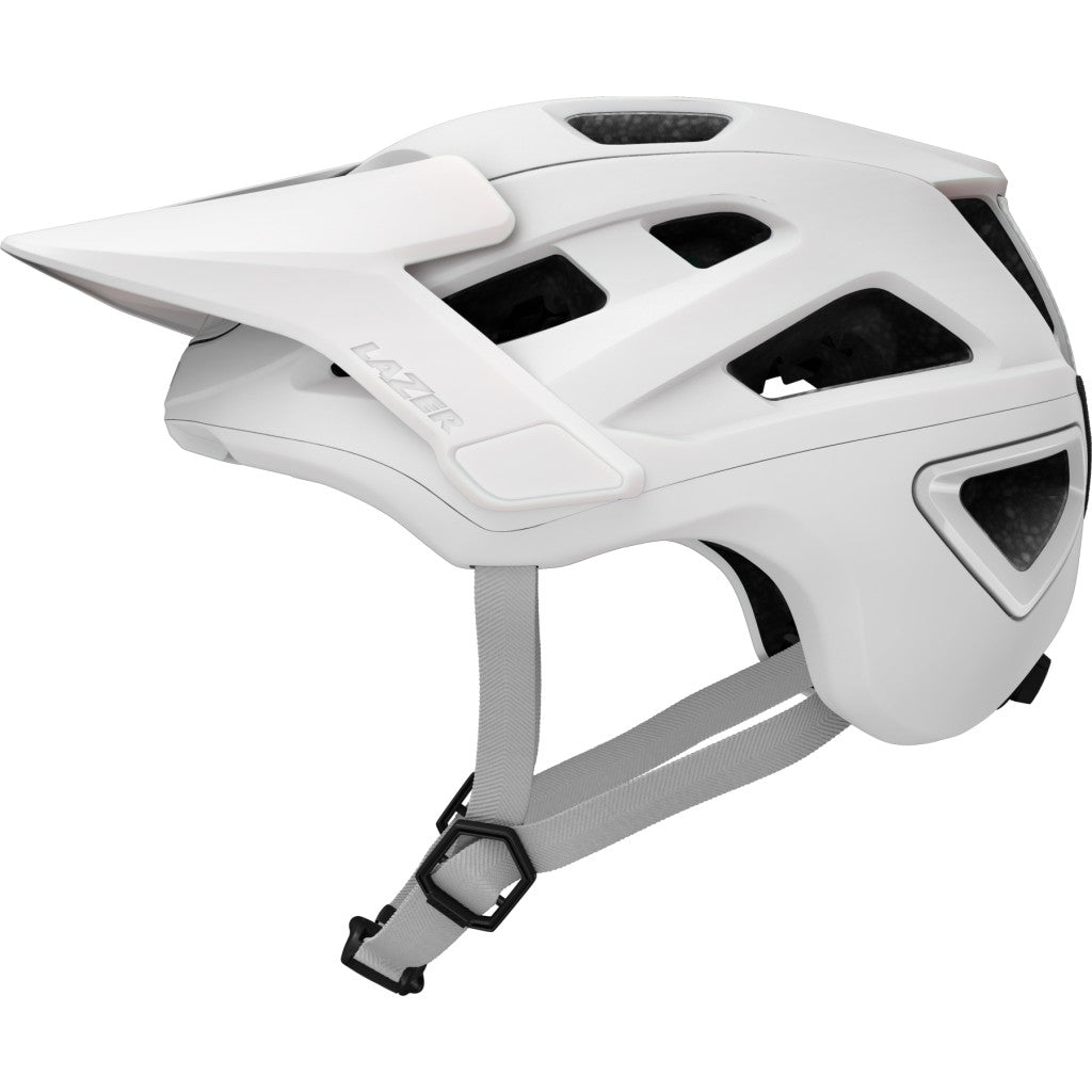 Велошлем Lazer Jackal Kineticore CE-CPSC Enduro Металлик белый Medium BLC2547892821