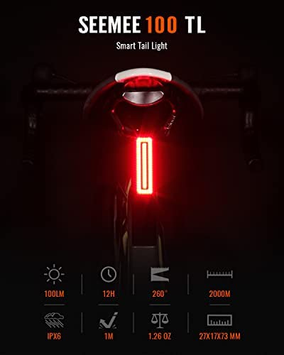 MagicShine SEEMEE 100 Usb Rechargeable Rear Stop Light STP-217