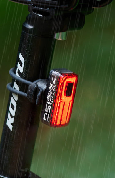 Éclairage arrière Moon Helix Sense 150 lumens, rechargeable par USB