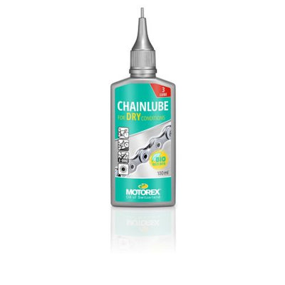 Huile de Chaîne Vélo Motorex Dry Lube Conditions Sèches 100ml MOT308983