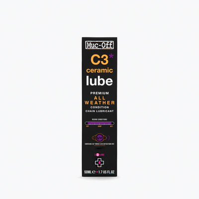 Muc-Off C3 Ceramic Allweather Bisiklet Zincir Yağı Seramik 50ML