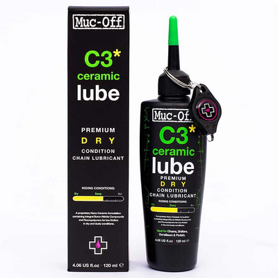 Muc-Off C3 Dry Weather Ceramic Zincir Yağı 120 ML
