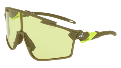 Nike ACG Vista Vert E Occhiali da Sole IQ9349X-368 Low Light Volt Matte Olive Flak Faible Tension De Lumiere