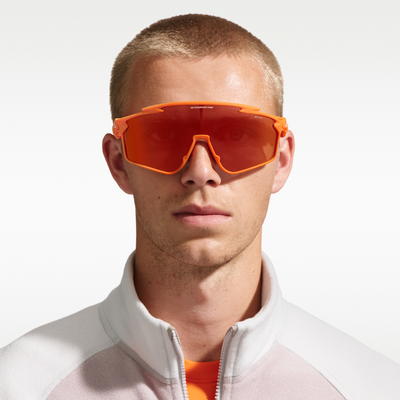 Nike ACG Vista Vert Occhiali da Sole IQ9346X-819 Orange Mirror Matte Safety Orange