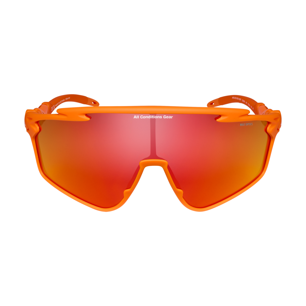 Nike ACG Vista Vert Occhiali da Sole IQ9346X-819 Orange Mirror Matte Safety Orange