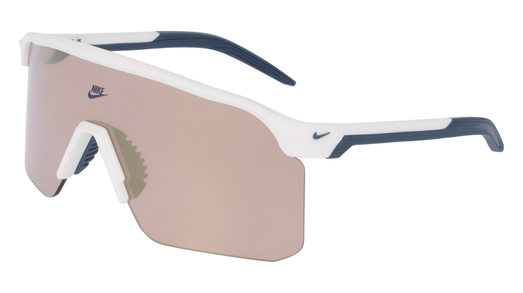 Nike Expedition Shield E Sonnenbrille IB6563X-121 Road Tint Teinte Route Matt Summit White