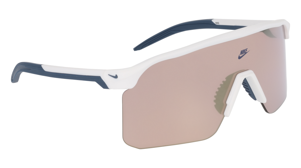 Nike Expedition Shield E Occhiali da Sole IB6563X-121 Road Tint Teinte Route Matte Summit White