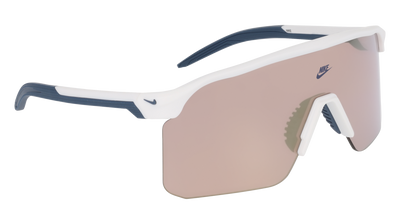 Nike Expedition Shield E Occhiali da Sole IB6563X-121 Road Tint Teinte Route Matte Summit White