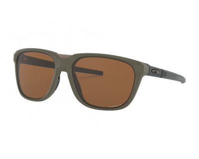 Oakley Anorak Sunglasses Matte Olive Prizm Tungsten Polarized