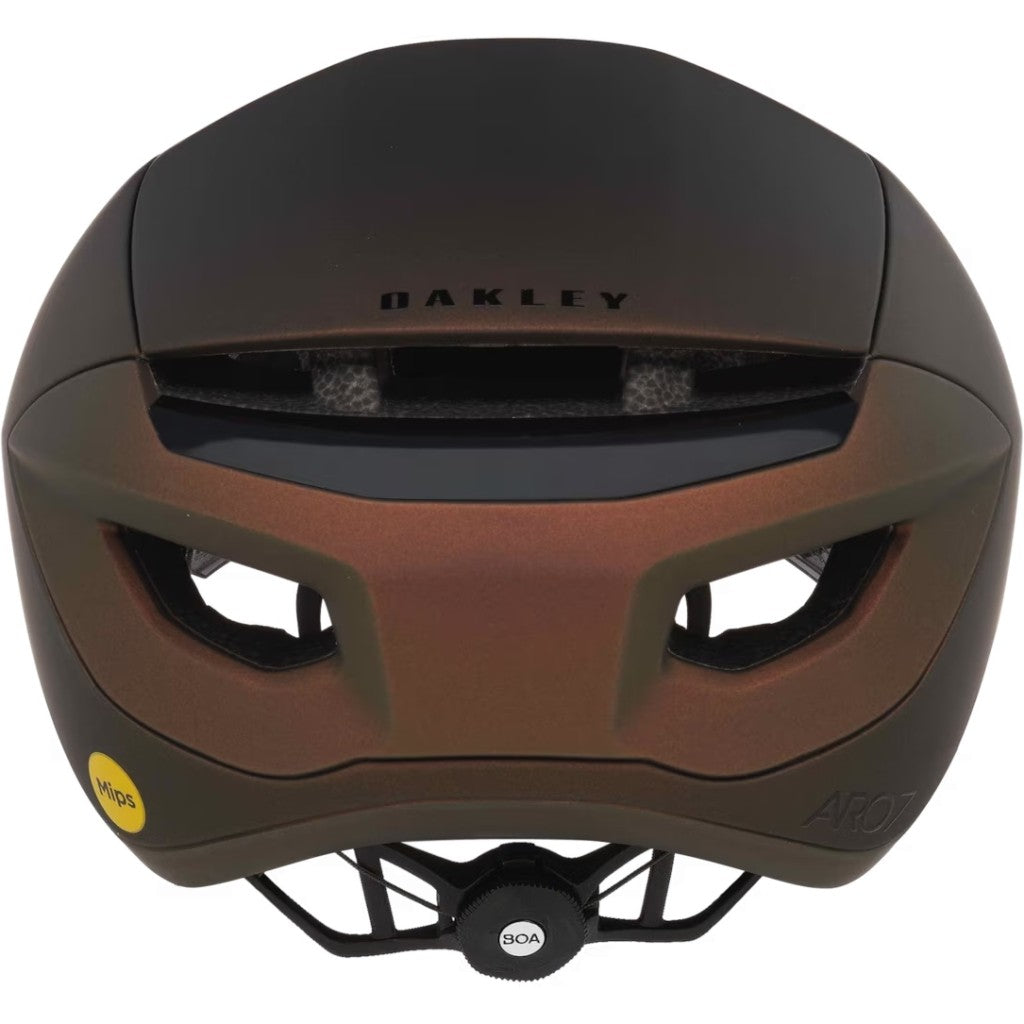 Oakley ARO7 Lite Mips BOA Yol Bisikleti Kaskı Ionic+ FOS901771 33s Matte Bronze Colorshift Medium 55-59cm