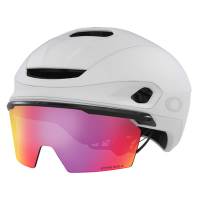 Oakley ARO7 Road Mips BOA Ionic+ Gözlüklü Yol Bisikleti Kaskı Matte White Prizm Road FOS901512 9XL Large 58-61cm
