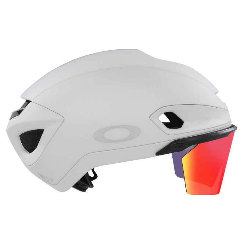 Oakley ARO7 Road Mips BOA Ionic+ Gözlüklü Yol Bisikleti Kaskı Matte White Prizm Road FOS901512 9XL Large - Görsel 4