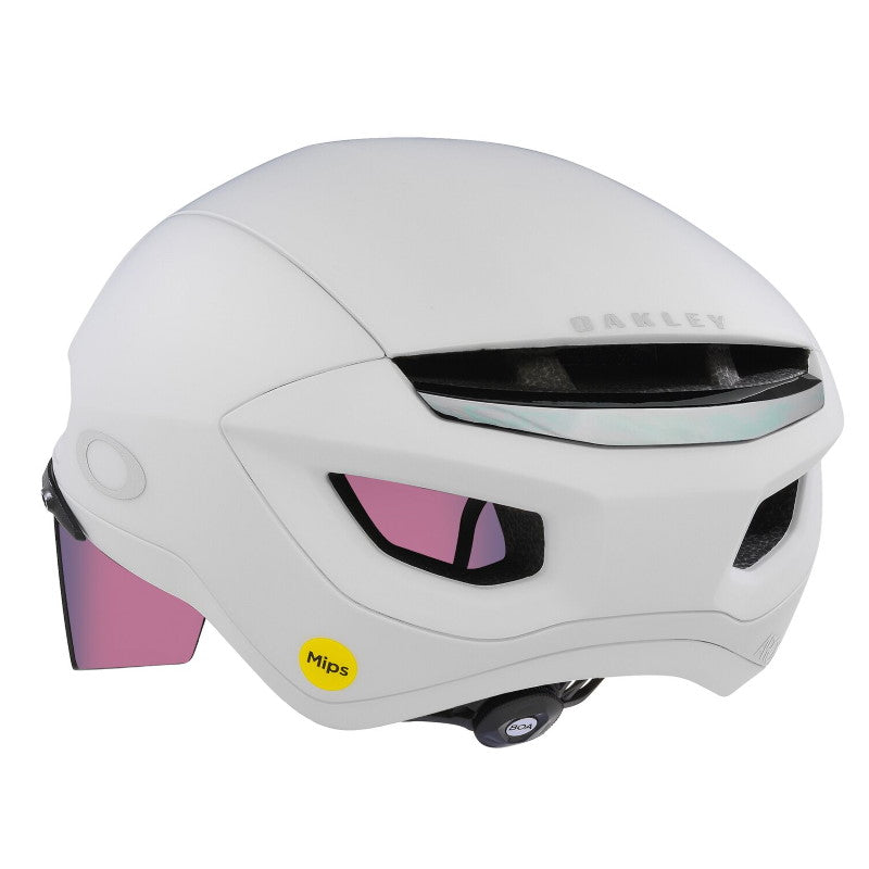 Oakley ARO7 Road Mips BOA Ionic+ Gözlüklü Yol Bisikleti Kaskı Matte White Prizm Road FOS901512 9XL Large - Görsel 7