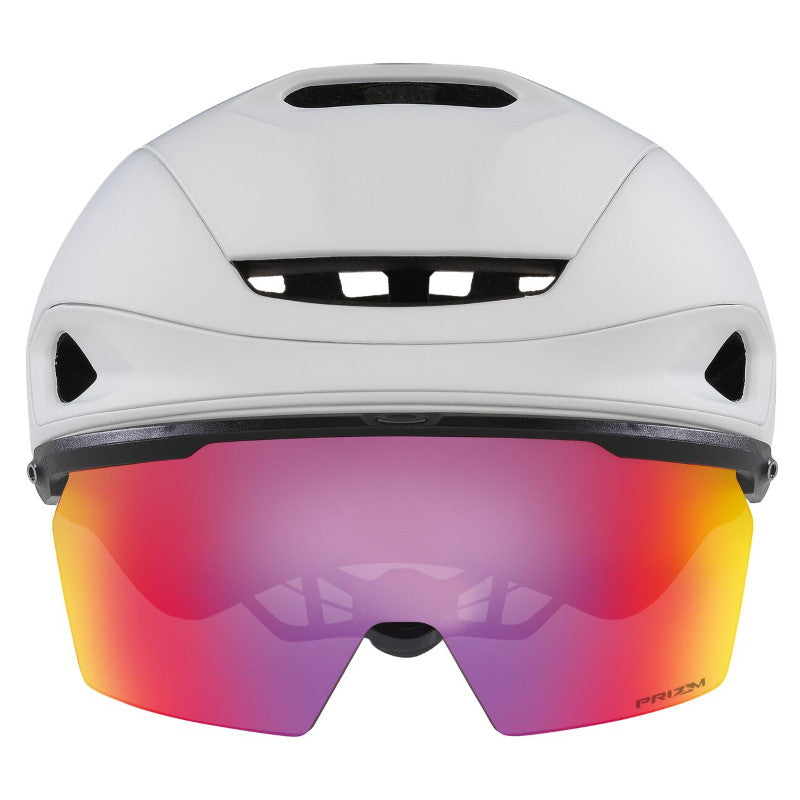 Oakley ARO7 Road Mips Boa Ionic+ Gözlüklü Yol Bisikleti Kaskı Matte White Prizm Road FOS901512 9XL Small - Görsel 2