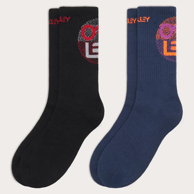 Oakley B1B All Play 2-Piece Socks Set FOS901504 6LE Team Navy