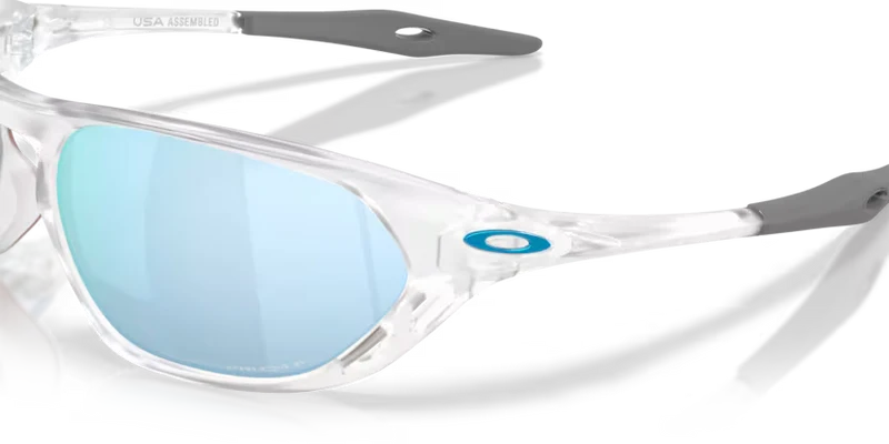 Oakley Cage Jacket Polarize Güneş Gözlüğü 953702 Matte Clear Prizm Deep Water Polarized