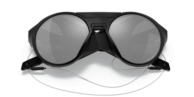 Oakley CLIFDEN Lunettes de soleil polarisées 944009 Noir mat Prizm Noir polarisé 56 mm