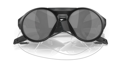 Oakley CLIFDEN Lunettes de soleil polarisées 944009 Noir mat Prizm Noir polarisé 56 mm
