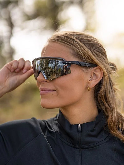 Oakley Encoder Strike Vented Lunettes de soleil de cyclisme Matte Black Prizm Road