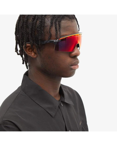Oakley Encoder Strike Vented Güneş Gözlüğü Matte Grey Smoke Prizm Road Black
