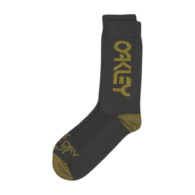 Oakley Factory Pilot Cycling Socks FOS900880 9BN Black New Dark Brush