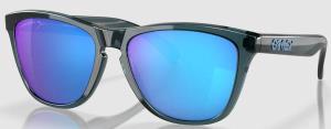 Oakley FrogSkins Sunglasses Polarized Crystal Black Prizm Sapphire Iridium Polarized