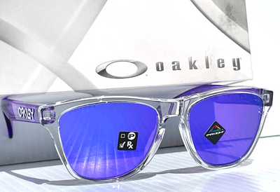 Oakley FrogSkins Güneş Gözlüğü Polished Clear Prizm Violet