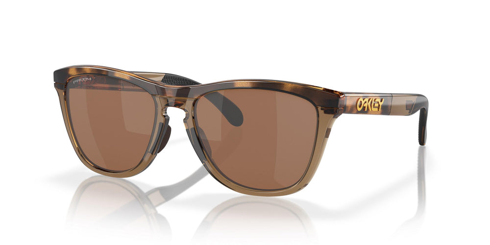 Oakley Frogskins Range Polarized Sunglasses 928407 Brown Tort Brown Smoke Prizm Tunsten Polar
