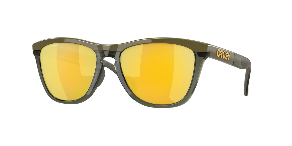 Oakley FrogSkins Range Polarize Güneş Gözlüğü 928408 Dark Brush/Olive Ink Prizm 24K Polarized