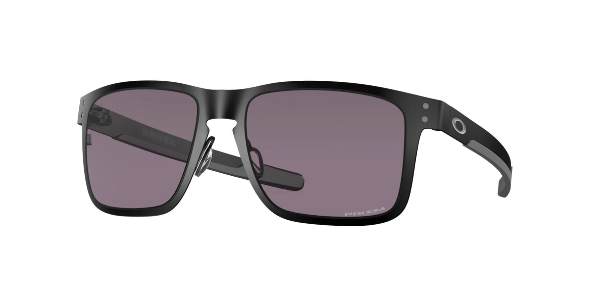 Oakley Holbrook Metal Sunglasses 412311 Matte Black Prizm Gray 55 Ekartman