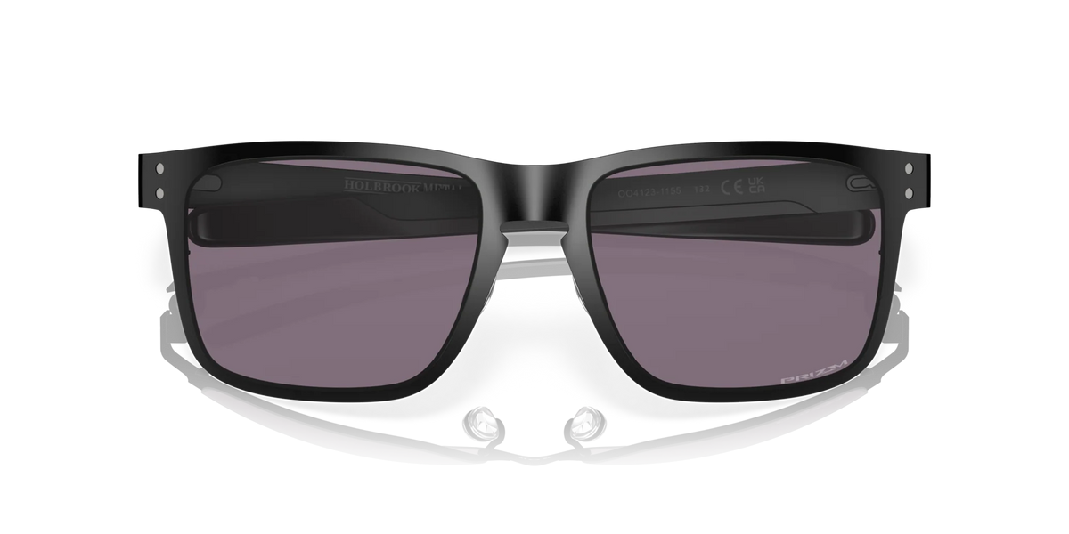 Oakley Holbrook Metal Sunglasses 412311 Matte Black Prizm Gray 55 Ekartman