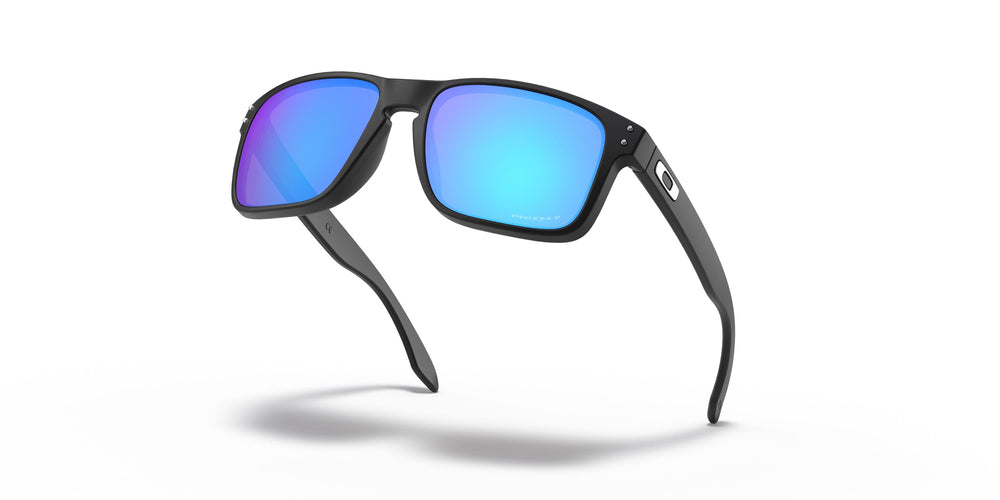 Oakley Holbrook Polarize Güneş Gözlüğü 9102F0 Matte Black Prizm Sapphire Irid Polar
