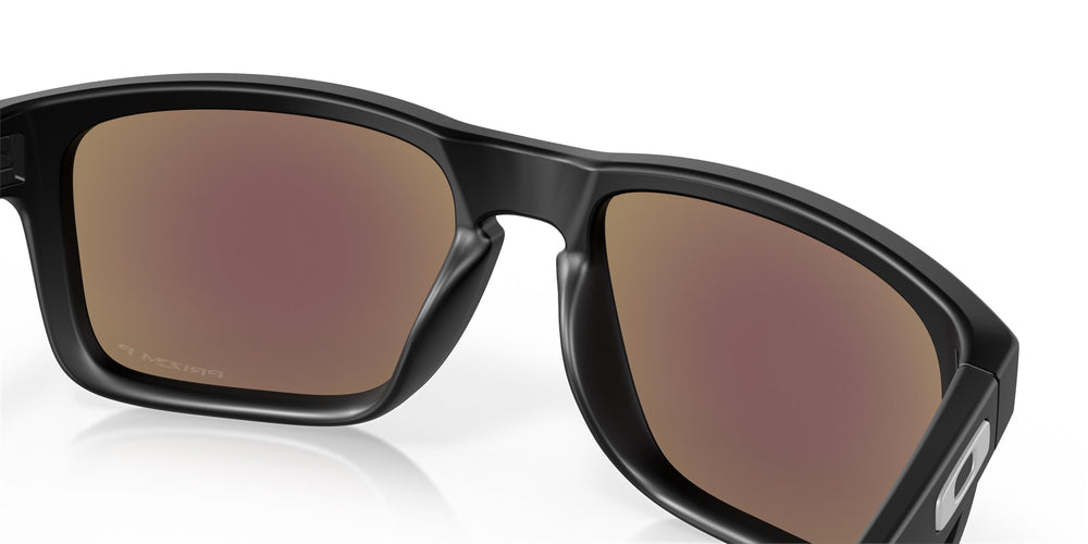 Oakley Holbrook Polarize Güneş Gözlüğü 9102F0 Matte Black Prizm Sapphire Irid Polar