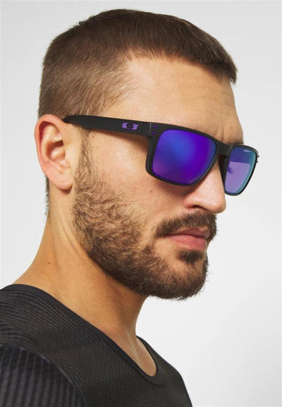 Oakley Holbrook Polarized Sunglasses Dark Ink Fade Prizm Black Polarized