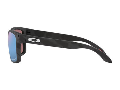 Oakley Holbrook Polarized Sunglasses Matte Black Camo Prizm Deep Water Polarized